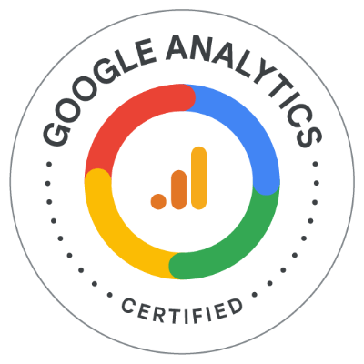 Charlotte Hart is Google Analytics Certified.